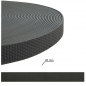 Bullyzei Leine PVC 20mm x 1m ohne Schlaufe, Schwarz