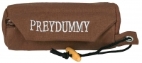 Preydummy, Canvas, braun ø 6 × 14 cm Futterdummy
