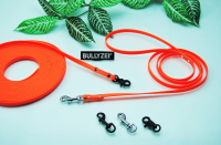 Bullyzei Leine PVC 10mm x 2m ohne Schlaufe, Orange