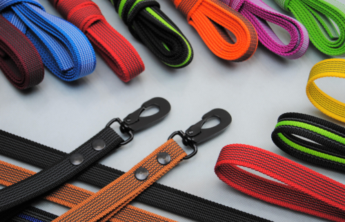 Bullyzei Leine gummiert 20mm x 12m mit Schlaufe, Schweden Karabiner