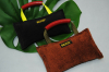 Beißkissen Leder 1 Griff, 20 x 10cm