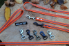 Bullyzei Leine gummiert + reflektierend 20mm x 10m mit Schlaufe, orange